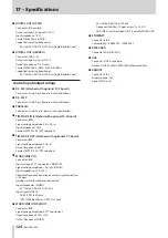 Preview for 124 page of Tascam HS-20 Owner'S Manual