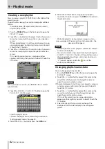 Preview for 82 page of Tascam HS-2000 Owner'S Manual