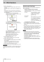 Preview for 134 page of Tascam HS-2000 Owner'S Manual