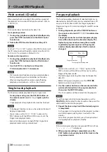 Preview for 30 page of Tascam MD-CD1mkII Owner'S Manual