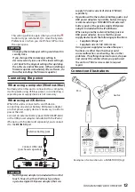 Preview for 13 page of Tascam MINISTUDIO CREATOR US-42 Owner'S Manual