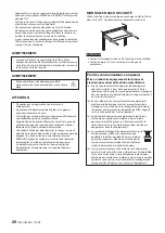 Preview for 20 page of Tascam MZ-123BT Owner'S Manual