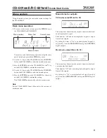 Preview for 3 page of Tascam RC-601mkII Quick Start Manual