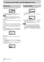 Preview for 28 page of Tascam SD-20M Owner'S Manual