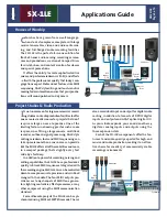 Preview for 3 page of Tascam SX-1 Application Manual