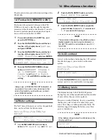 Preview for 36 page of Tascam TM-D1000 Operation Manual