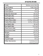 Preview for 5 page of Tasco WC712060 Instruction Manual