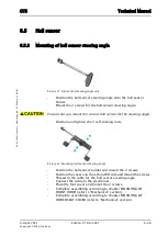 Preview for 122 page of Taski AERO 3500 micro Technical Manual