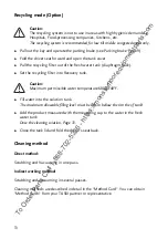 Preview for 13 page of Taski Combimat swingo 2500 Instructions For Use Manual