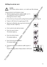 Preview for 14 page of Taski Combimat swingo 2500 Instructions For Use Manual