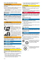 Preview for 132 page of Taski Diversey ULTIMAXX 1900 Instructions For Use Manual