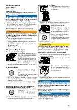 Preview for 217 page of Taski Diversey ULTIMAXX 1900 Instructions For Use Manual