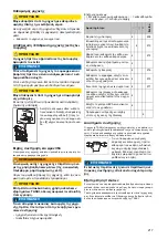 Preview for 219 page of Taski Diversey ULTIMAXX 1900 Instructions For Use Manual