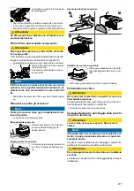 Preview for 279 page of Taski Diversey ULTIMAXX 1900 Instructions For Use Manual