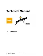 Preview for 10 page of Taski swingo 1255B Power Technical Manual