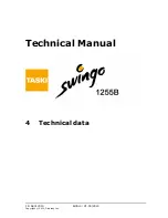 Preview for 13 page of Taski swingo 1255B Power Technical Manual