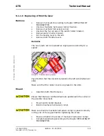 Preview for 26 page of Taski swingo 1255B Power Technical Manual