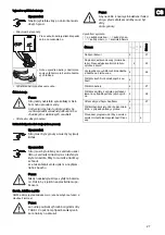 Preview for 29 page of Taski swingo 455B Instructions For Use Manual