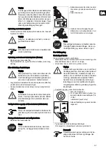 Preview for 39 page of Taski swingo 455B Instructions For Use Manual