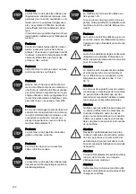 Preview for 124 page of Taski swingo 455B Instructions For Use Manual