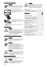 Preview for 148 page of Taski swingo 455B Instructions For Use Manual