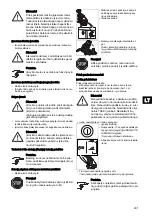 Preview for 203 page of Taski swingo 455B Instructions For Use Manual