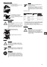 Preview for 219 page of Taski swingo 455B Instructions For Use Manual