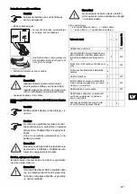 Preview for 223 page of Taski swingo 455B Instructions For Use Manual