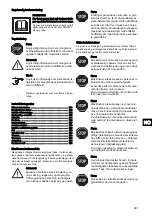 Preview for 243 page of Taski swingo 455B Instructions For Use Manual