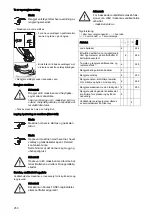 Preview for 252 page of Taski swingo 455B Instructions For Use Manual