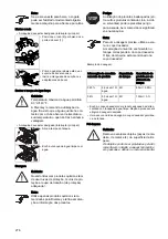 Preview for 278 page of Taski swingo 455B Instructions For Use Manual