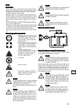 Preview for 291 page of Taski swingo 455B Instructions For Use Manual