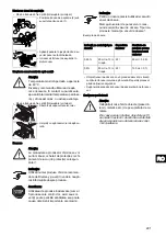 Preview for 293 page of Taski swingo 455B Instructions For Use Manual