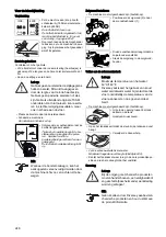 Preview for 250 page of Taski swingo 755B power Instructions For Use Manual