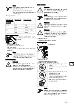 Preview for 265 page of Taski swingo 755B power Instructions For Use Manual