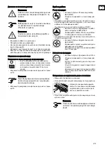 Preview for 31 page of Taski swingo XP-M Instructions Of Use