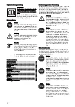 Preview for 74 page of Taski swingo XP-M Instructions Of Use