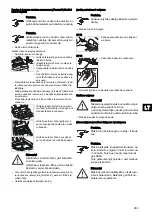 Preview for 265 page of Taski swingo XP-M Instructions Of Use