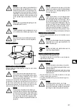 Preview for 293 page of Taski swingo XP-M Instructions Of Use