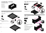 Preview for 3 page of TasmanEco Alfresco cot Assembly And Care Instructions