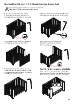 Preview for 8 page of TasmanEco Alfresco cot Assembly And Care Instructions