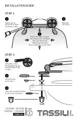 Preview for 2 page of TASSILI 3021060 Installation Manual