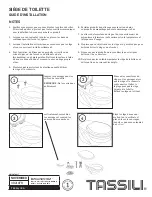 Preview for 2 page of TASSILI 3021079 Installation Manual