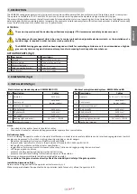 Preview for 17 page of tau ARM 3000 Series Use And Maintenance Manual