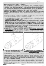 Preview for 15 page of tau P200 Series Use And Maintenance Manual