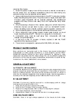 Preview for 3 page of Tauras TV4KF-NICAM/A2/TXT Service Manual