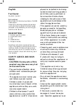 Preview for 9 page of Taurus 947251 Manual