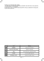 Preview for 25 page of Taurus HM750BKD Instructions For Use Manual