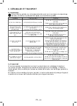 Preview for 69 page of Taurus HM750BKD Instructions For Use Manual