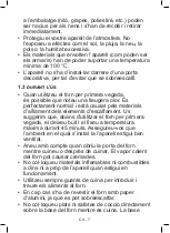 Preview for 99 page of Taurus HM750BKD Instructions For Use Manual